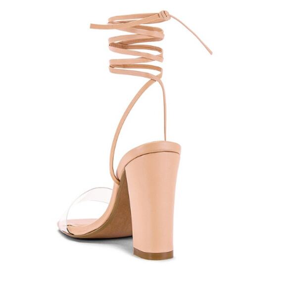 RAYE Katya Heel in Nude – EUC Size 7 - Picture 7 of 8